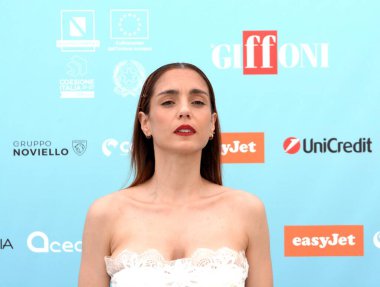 Giffoni Film Festivali 2024 'te Cristiana Dell' Anna 20 Temmuz 2024 'te Giffoni Valle Piana, İtalya' da.
