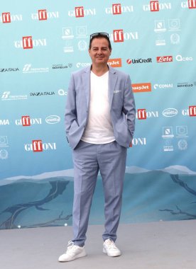 GIFFONI VALLE PIANA - 20 Temmuz 2024: Giffoni Film Festivali 2024 - 20 Temmuz 2024 Giffoni Valle Piana, İtalya.