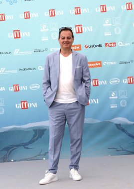 GIFFONI VALLE PIANA - 20 Temmuz 2024: Giffoni Film Festivali 2024 - 20 Temmuz 2024 Giffoni Valle Piana, İtalya.