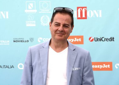 GIFFONI VALLE PIANA - 20 Temmuz 2024: Giffoni Film Festivali 2024 - 20 Temmuz 2024 Giffoni Valle Piana, İtalya.