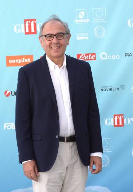 GIFFONI VALLE PIANA - 20 Temmuz 2024: Vincenzo Morgante Giffoni Film Festivali 2024 - 20 Temmuz 2024 Giffoni Valle Piana, İtalya.
