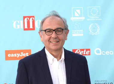 GIFFONI VALLE PIANA - 20 Temmuz 2024: Vincenzo Morgante Giffoni Film Festivali 2024 - 20 Temmuz 2024 Giffoni Valle Piana, İtalya.