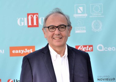 GIFFONI VALLE PIANA - 20 Temmuz 2024: Vincenzo Morgante Giffoni Film Festivali 2024 - 20 Temmuz 2024 Giffoni Valle Piana, İtalya.