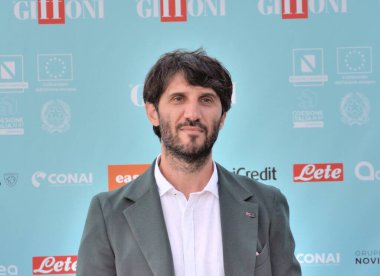 GiFFONI VALLE PİANA - 20 Temmuz 2024: Gianni Vukaj Giffoni Film Festivali 2024 - 20 Temmuz 2024 Giffoni Valle Piana, İtalya.