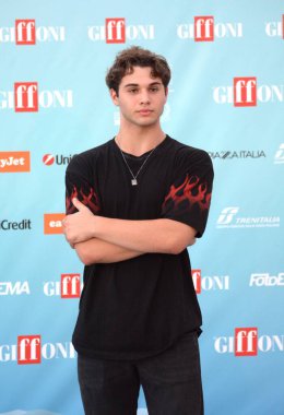 GiFFONI VALLE PIANA - 20 Temmuz 2024: Giffoni Film Festivali 2024 Federico Cempella - 20 Temmuz 2024 Giffoni Valle Piana, İtalya.