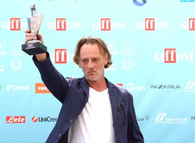 GIFFONI VALLE PIANA - 21 Temmuz 2024: Giffoni Film Festivali 2024 Massimiliano Rossi - 21 Temmuz 2024 Giffoni Valle Piana, İtalya.