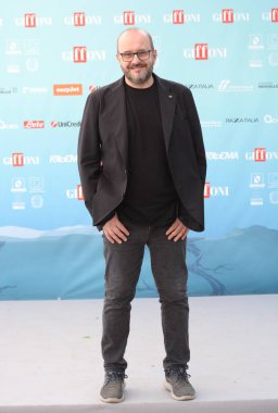 GIFFONI VALLE PIANA - 21 Temmuz 2024: Mauro Berruto Giffoni Film Festivali 2024 - 21 Temmuz 2024 Giffoni Valle Piana, İtalya.