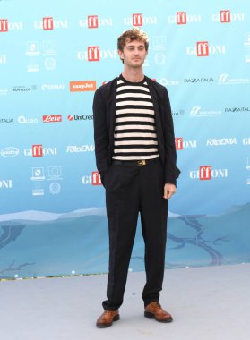 GIFFONI VALLE PIANA - 21 Temmuz 2024: Jozef Gjura Giffoni Film Festivali 2024 - 21 Temmuz 2024 Giffoni Valle Piana, İtalya.