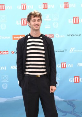 GIFFONI VALLE PIANA - 21 Temmuz 2024: Jozef Gjura Giffoni Film Festivali 2024 - 21 Temmuz 2024 Giffoni Valle Piana, İtalya.