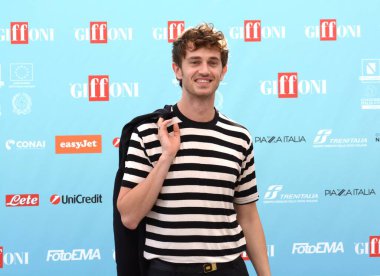 GIFFONI VALLE PIANA - 21 Temmuz 2024: Jozef Gjura Giffoni Film Festivali 2024 - 21 Temmuz 2024 Giffoni Valle Piana, İtalya.