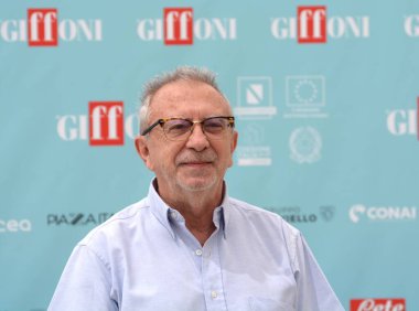 GiFFONI VALLE PIANA - 22 Temmuz 2024: Giovanni Moro Giffoni Film Festivali 2024 - 22 Temmuz 2024 Giffoni Valle Piana, İtalya.