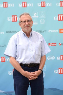 GiFFONI VALLE PIANA - 22 Temmuz 2024: Giovanni Moro Giffoni Film Festivali 2024 - 22 Temmuz 2024 Giffoni Valle Piana, İtalya.