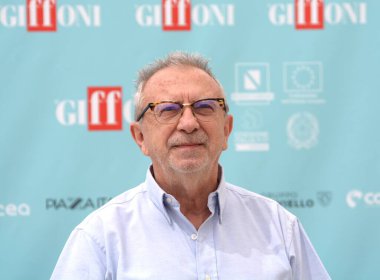 GiFFONI VALLE PIANA - 22 Temmuz 2024: Giovanni Moro Giffoni Film Festivali 2024 - 22 Temmuz 2024 Giffoni Valle Piana, İtalya.