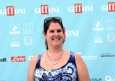 GIFFONI VALLE PIANA - 22 Temmuz 2024: Giffoni Film Festivali 2024 Mateja Suliç - 22 Temmuz 2024 Giffoni Valle Piana, İtalya.