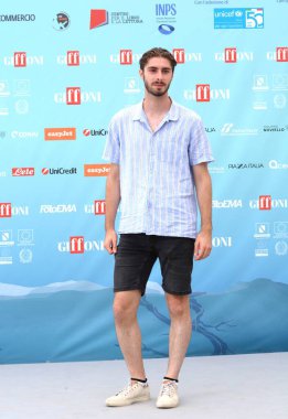Giffoni Film Festivali 2024 Filippo Allegrini - 22 Temmuz 2024 Giffoni Valle Piana, İtalya.