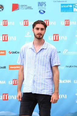 Giffoni Film Festivali 2024 Filippo Allegrini - 22 Temmuz 2024 Giffoni Valle Piana, İtalya.
