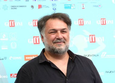 GiFFONI VALONI PIANA, İtalya - 22 Temmuz 2024: Marino Guarnieri Giffoni Film Festivali 2024 - 22 Temmuz 2024 Giffoni Valle Piana, İtalya.