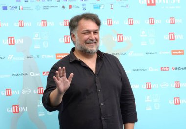 GiFFONI VALONI PIANA, İtalya - 22 Temmuz 2024: Marino Guarnieri Giffoni Film Festivali 2024 - 22 Temmuz 2024 Giffoni Valle Piana, İtalya.