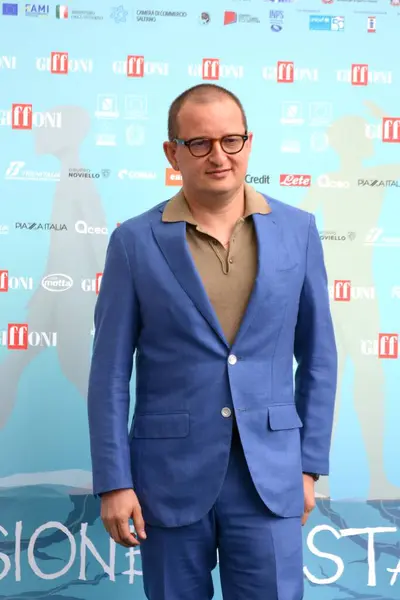 stock image GIFFONI VALLE PIANA,ITALY - July 22,2024 : Federico Ferri at Giffoni Film Festival 2024 - on July 22, 2024 in Giffoni Valle Piana, Italy.