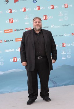 GIFFONI VALLE PIANA - 22 Temmuz 2024: Stefano Fresi Giffoni Film Festivali 2024 - 22 Temmuz 2024 Giffoni Valle Piana, İtalya.