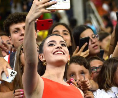 Giffoni Film Festivali 2024 Giovanna Sannino, 22 Temmuz 2024 Giffoni Valle Piana, İtalya.