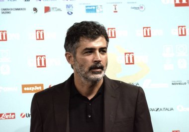 GiFFONI VALLE PİANA - 22 Temmuz 2024: Carmine Recano Giffoni Film Festivali 2024 - 22 Temmuz 2024 Giffoni Valle Piana, İtalya.