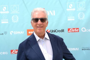 GiFFONI VALLE PİANA - 23 Temmuz 2024: Giffoni Film Festivali 'nde Piero Ferrari - 23 Temmuz 2024 Giffoni Valle Piana, İtalya.