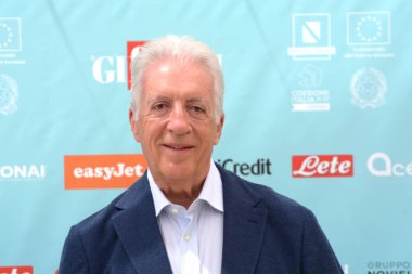 GiFFONI VALLE PİANA - 23 Temmuz 2024: Giffoni Film Festivali 'nde Piero Ferrari - 23 Temmuz 2024 Giffoni Valle Piana, İtalya.