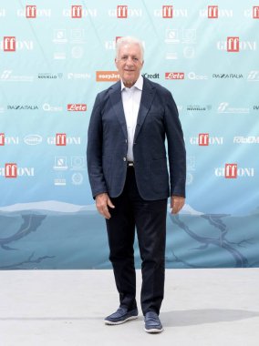 GiFFONI VALLE PİANA - 23 Temmuz 2024: Giffoni Film Festivali 'nde Piero Ferrari - 23 Temmuz 2024 Giffoni Valle Piana, İtalya.