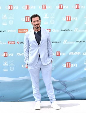 GiFFONI VALLE PİANA - 23 Temmuz 2024: Paolo Ruffini Giffoni Film Festivali 2024 - 23 Temmuz 2024 Giffoni Valle Piana, İtalya.