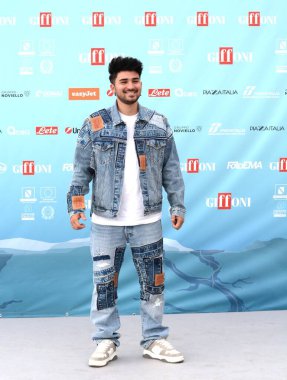 Giffoni Film Festivali 2024 Valentino Bisegna - 23 Temmuz 2024 Giffoni Valle Piana, İtalya.