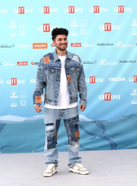 Giffoni Film Festivali 2024 Valentino Bisegna - 23 Temmuz 2024 Giffoni Valle Piana, İtalya.