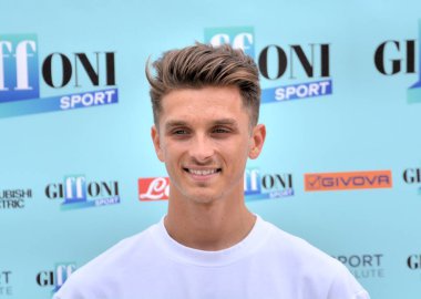 GiFFONI VALLE PIANA - 23 Temmuz 2024: Luca Marini Giffoni Film Festivali 2024 - 23 Temmuz 2024 Giffoni Valle Piana, İtalya.