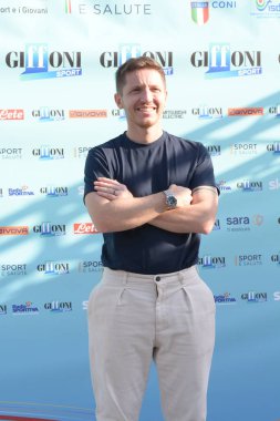 GiFFONI VALLE PİANA - 23 Temmuz 2024: Mario Giunta Giffoni Film Festivali 2024 - 23 Temmuz 2024 Giffoni Valle Piana, İtalya.