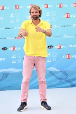 Giffoni Film Festivali 2024 Massimiliano Rosolino - 24 Temmuz 2024 Giffoni Valle Piana, İtalya.