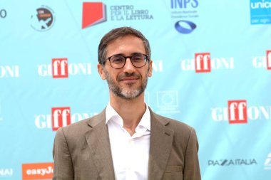 GIFFONI VALLE PIANA - 24 Temmuz 2024: Giffoni Film Festivali 'nde Gaetano Bono - 24 Temmuz 2024 Giffoni Valle Piana, İtalya.