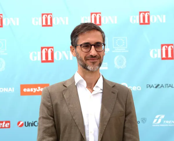 stock image GIFFONI VALLE PIANA,ITALY - July 24,2024 : Gaetano Bono at Giffoni Film Festival 2024 - on July 24, 2024 in Giffoni Valle Piana, Italy.