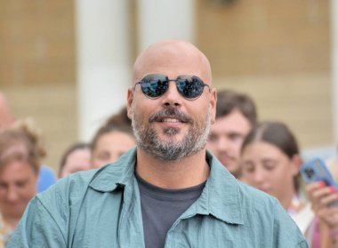 GiFFONI VALLE PIANA - 24 Temmuz 2024: Marco D 'Amore Giffoni Film Festivali 2024 - 24 Temmuz 2024 Giffoni Valle Piana, İtalya.