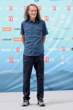 GiFFONI VALLE PİANA - 24 Temmuz 2024: Marco Olmo Giffoni Film Festivali 2024 - 24 Temmuz 2024 Giffoni Valle Piana, İtalya.