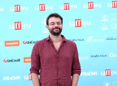 GIFFONI VALLE PIANA - 24 Temmuz 2024: Stefano Rapone Giffoni Film Festivali 2024 - 24 Temmuz 2024 Giffoni Valle Piana, İtalya.