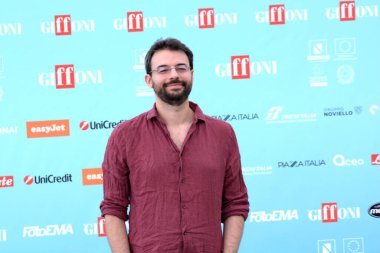 GIFFONI VALLE PIANA - 24 Temmuz 2024: Stefano Rapone Giffoni Film Festivali 2024 - 24 Temmuz 2024 Giffoni Valle Piana, İtalya.