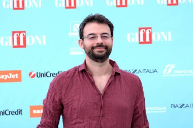 GIFFONI VALLE PIANA - 24 Temmuz 2024: Stefano Rapone Giffoni Film Festivali 2024 - 24 Temmuz 2024 Giffoni Valle Piana, İtalya.