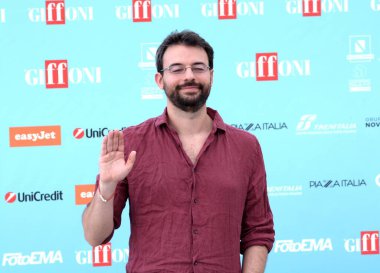 GIFFONI VALLE PIANA - 24 Temmuz 2024: Stefano Rapone Giffoni Film Festivali 2024 - 24 Temmuz 2024 Giffoni Valle Piana, İtalya.