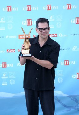 GiFFONI VALLE PİANA - 25 Temmuz 2024: Jonathan Wang Giffoni Film Festivali 2024 - 25 Temmuz 2024 Giffoni Valle Piana, İtalya.