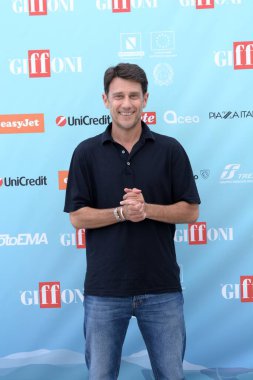 GIFFONI VALLE PIANA - 25 Temmuz 2024: Francesco Panella Giffoni Film Festivali 2024 - 25 Temmuz 2024 Giffoni Valle Piana, İtalya.