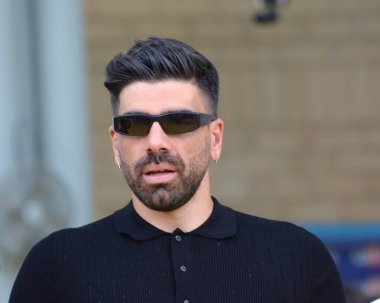 GIFFONI VALLE PIANA - 25 Temmuz 2024: Gianluca Gazzoli Giffoni Film Festivali 2024 - 25 Temmuz 2024 tarihinde Giffoni Valle Piana, İtalya.