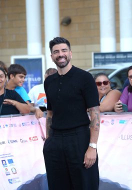 GIFFONI VALLE PIANA - 25 Temmuz 2024: Gianluca Gazzoli Giffoni Film Festivali 2024 - 25 Temmuz 2024 tarihinde Giffoni Valle Piana, İtalya.