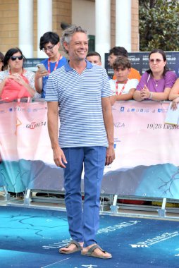 GIFFONI VALLE PIANA - 25 Temmuz 2024: Stefano Pesce Giffoni Film Festivali 2024 - 25 Temmuz 2024 tarihinde Giffoni Valle Piana, İtalya.