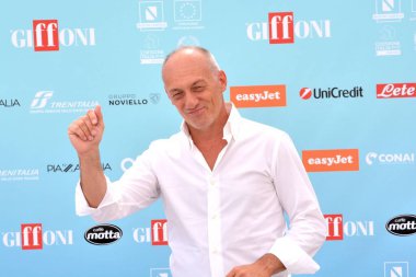 Giffoni Film Festivali 2024 Pier Paolo Paganelli - 25 Temmuz 2024 Giffoni Valle Piana, İtalya.
