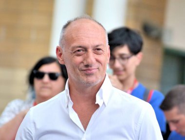 Giffoni Film Festivali 2024 Pier Paolo Paganelli - 25 Temmuz 2024 Giffoni Valle Piana, İtalya.